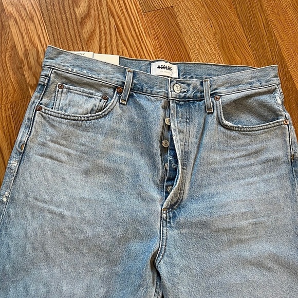 NWT AGolde 90’s Pinch High Rise Straight Size 30 - Picture 11 of 17